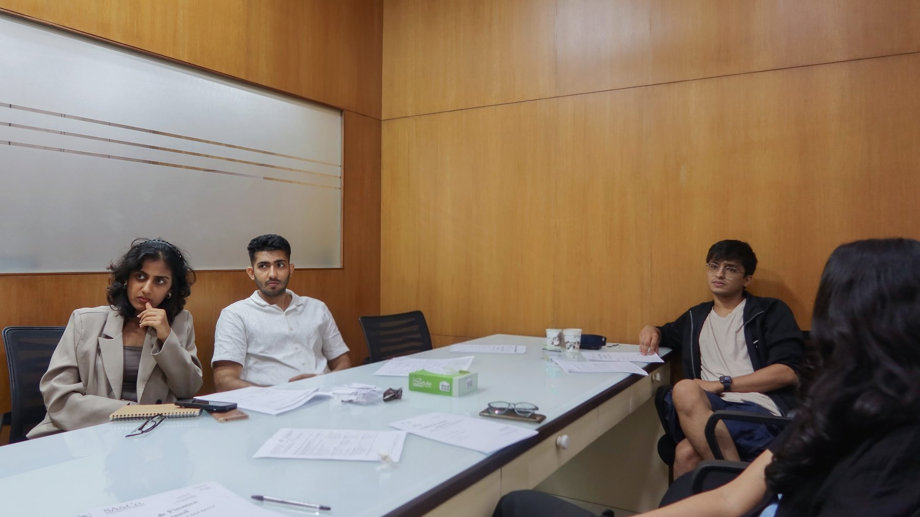 Participants at a Taxation and Finance workshop in the conference room